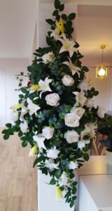 bouquet de fleurs blanc
